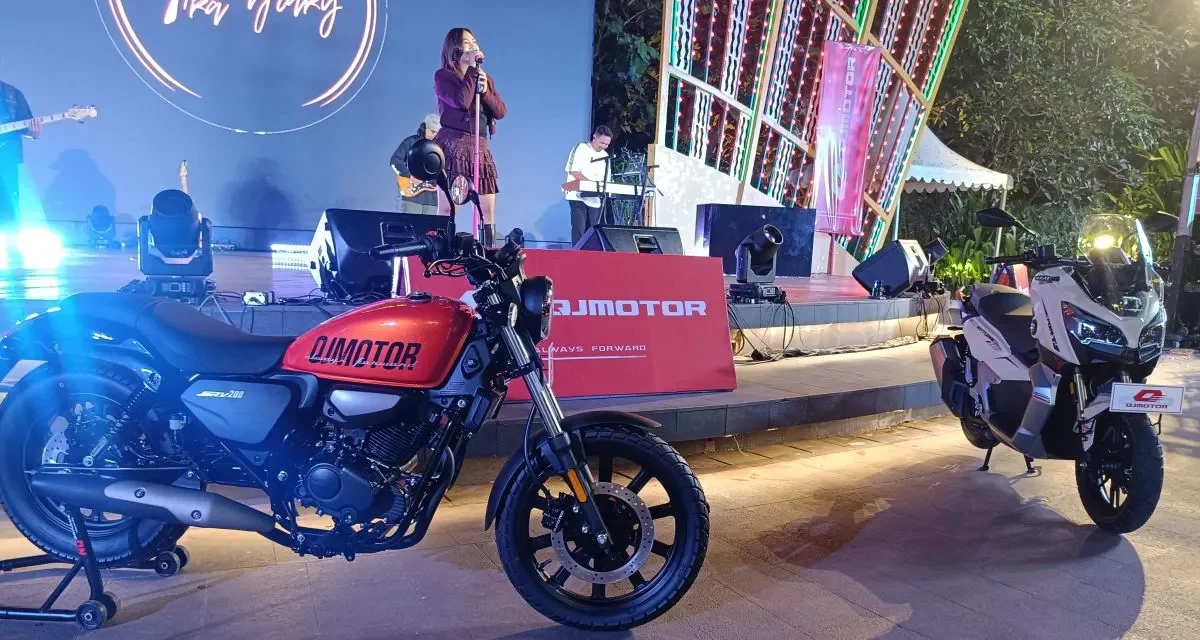 QJMOTOR Luncurkan Fort 180 Adventure dan SRV 200 MT