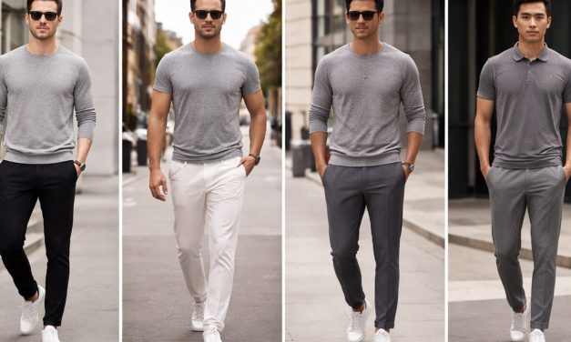 Ide Padu Baju Abu-Abu dengan Warna Celana agar Tampil Stylish