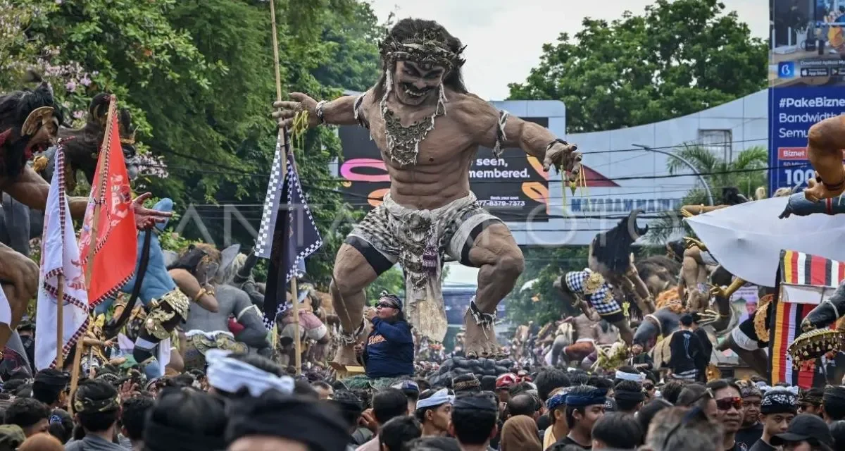 Pawai Ogoh-Ogoh di Mataram: Harmoni Toleransi dan Tradisi