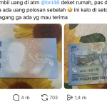 BNI Klarifikasi Uang Pecahan Rp 50.000 Cacat dari ATM