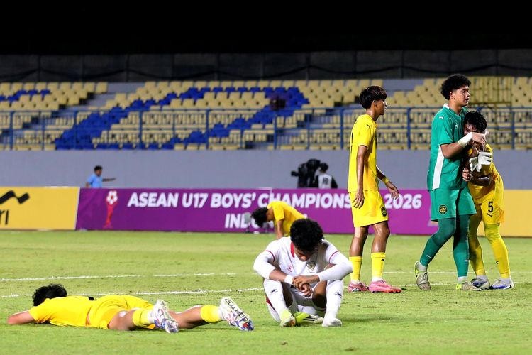 Timnas U17 Indonesia Takluk 0-1 dari Malaysia di ASEAN U17