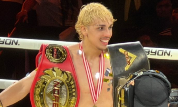 Putra Abdullah Raih Gelar Byon Kickstriking Asia Byon Combat 7