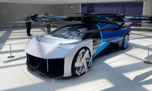 XPeng Mobil Listrik Futuristik Kendaraan Terbang Guangzhou