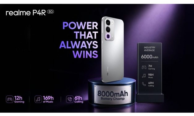Realme P4R 5G Smartphone Mid-Range Baterai 8.000 mAh