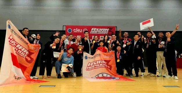 Empat Atlet Hapkido DIY Borong Medali di Kejuaraan Asia 2026 Hong Kong