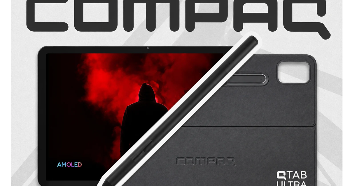 Compaq Kembali Lewat QTab Ultra 12.6 dengan Baterai 11.000 mAh