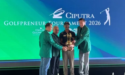 Kevin Caesario Akbar Cetak Sejarah, Pegolf Indonesia Juara Ciputra Golfpreneur Tournament 2026