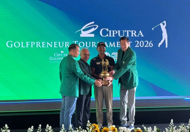 Kevin Caesario Akbar Cetak Sejarah, Pegolf Indonesia Juara Ciputra Golfpreneur Tournament 2026