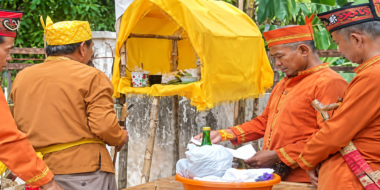 Tradisi Darung Bawang Iringi Upaya Warga Kahayan Hilir Hadapi Kemarau